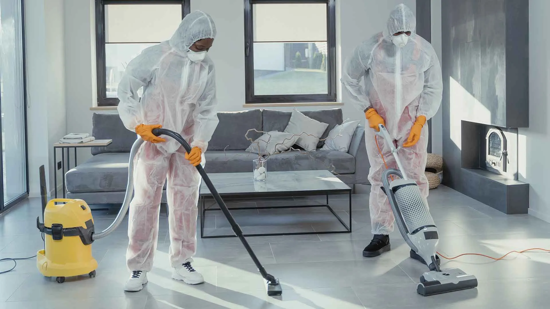 Clean and modern living room, free of pests